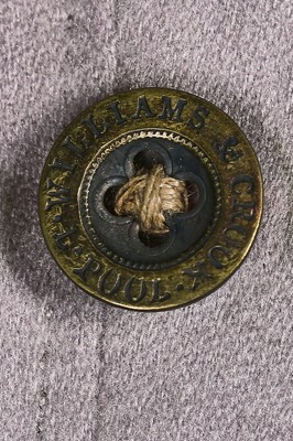 Lot 44 - A rare gentleman's part wedding ensemble, circa 1850