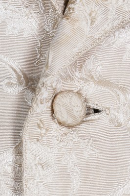 Lot 44 - A rare gentleman's part wedding ensemble, circa 1850
