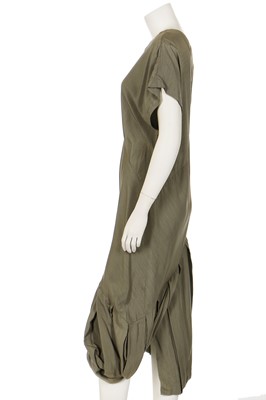 Lot 193 - A John Galliano bias-cut grey viscose dress, Spring-Summer 1987