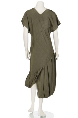 Lot 193 - A John Galliano bias-cut grey viscose dress, Spring-Summer 1987