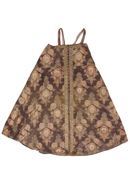 Lot 266 - A brocaded silk Sarafan, Russian, early 19th century