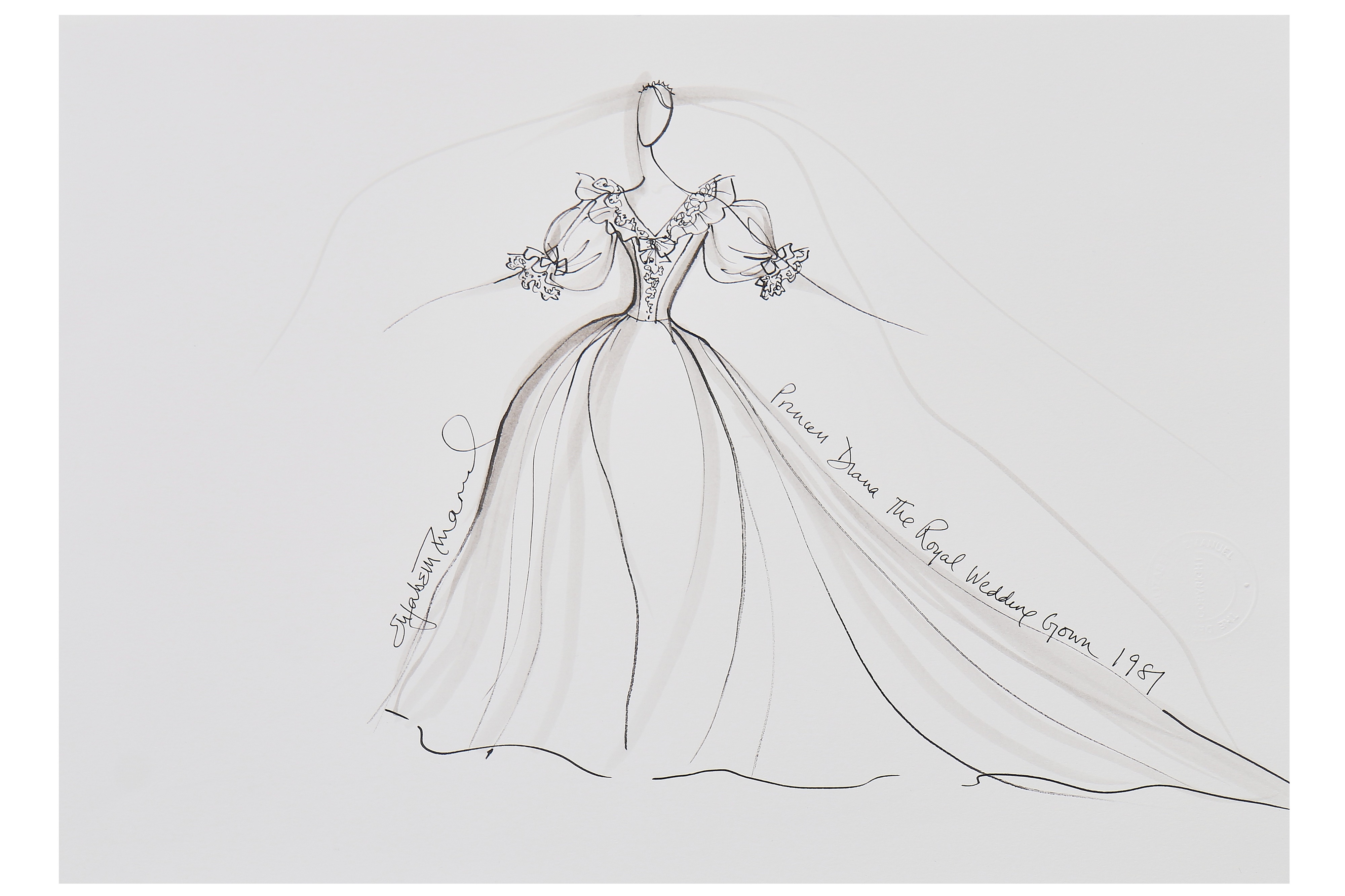 New York Bridal Fashion Week Fall 2023 Preview Sketches