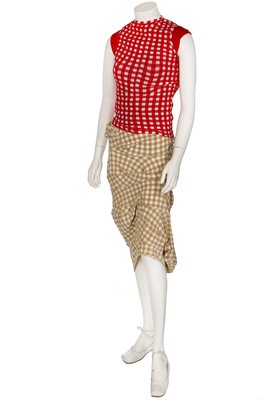 Lot 282 - A fine Rei Kawakubo/Comme des Garçons 'Body Meets Dress' or 'Bump' collection ensemble, Spring-Summer 1997