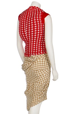 Lot 282 - A fine Rei Kawakubo/Comme des Garçons 'Body Meets Dress' or 'Bump' collection ensemble, Spring-Summer 1997