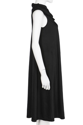Lot 291 - A Rei Kawakubo/Comme des Garçons black jersey 'Curiosity' collection dress, Autumn-Winter 2007-08