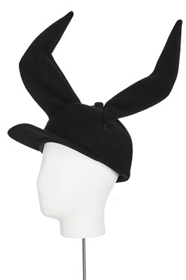 Lot 291 - A Rei Kawakubo/Comme des Garçons black jersey 'Curiosity' collection dress, Autumn-Winter 2007-08