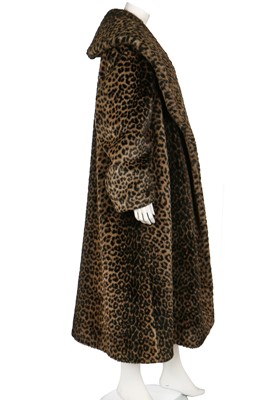 Lot 211 - An Azzedine Alaïa faux leopard-fur plush coat, probably Autumn-Winter 1991-92