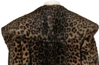 Lot 211 - An Azzedine Alaïa faux leopard-fur plush coat, probably Autumn-Winter 1991-92