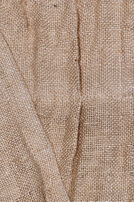 Lot 270 - An Issey Miyake rippled bark-effect asymmetric coat, Spring-Summer 1984