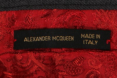 Lot 236 - An Alexander McQueen striped ensemble, 'The Eye' collection, Spring-Summer 2000