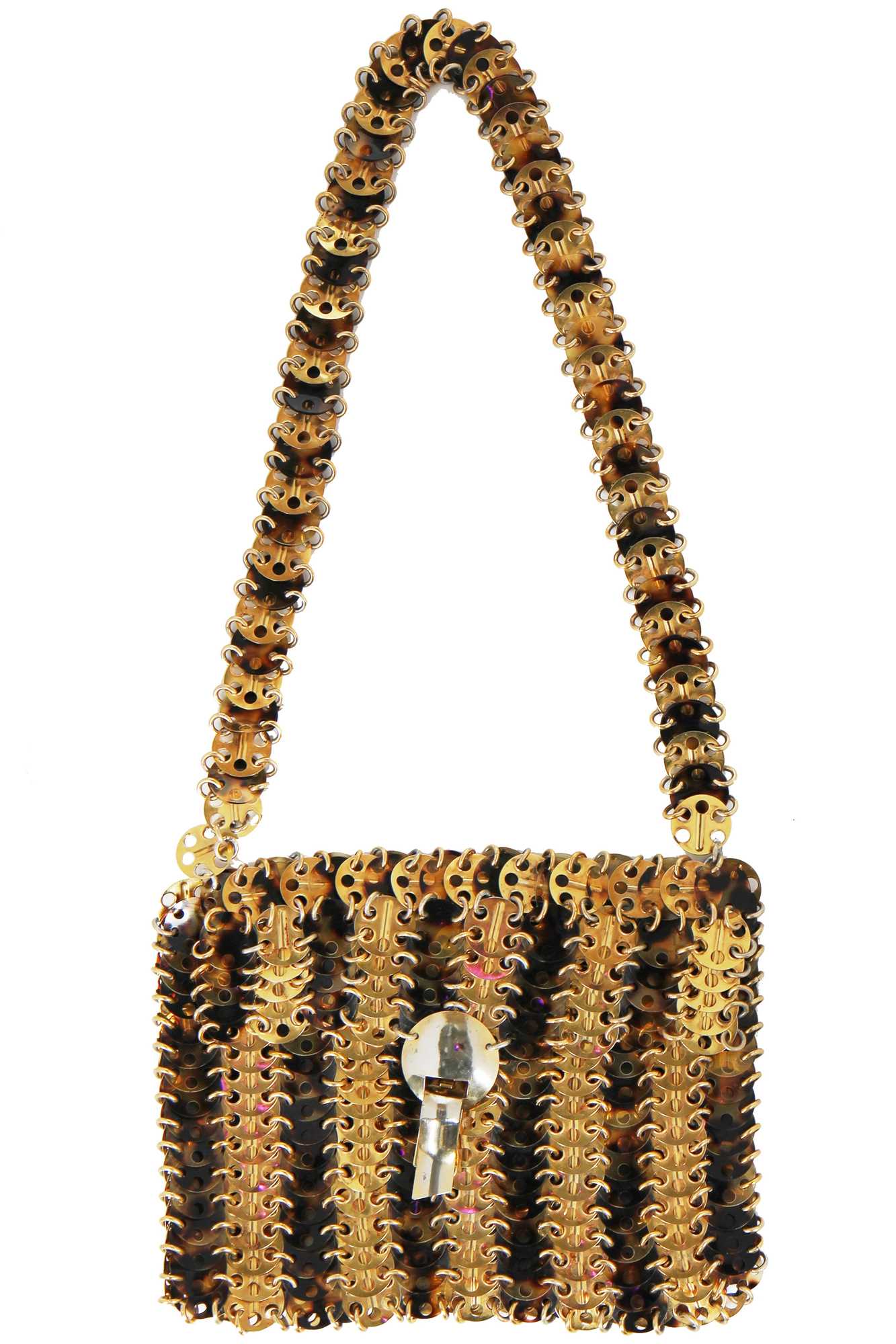 Lot 114 - A Paco Rabanne chain-link handbag, 1960s