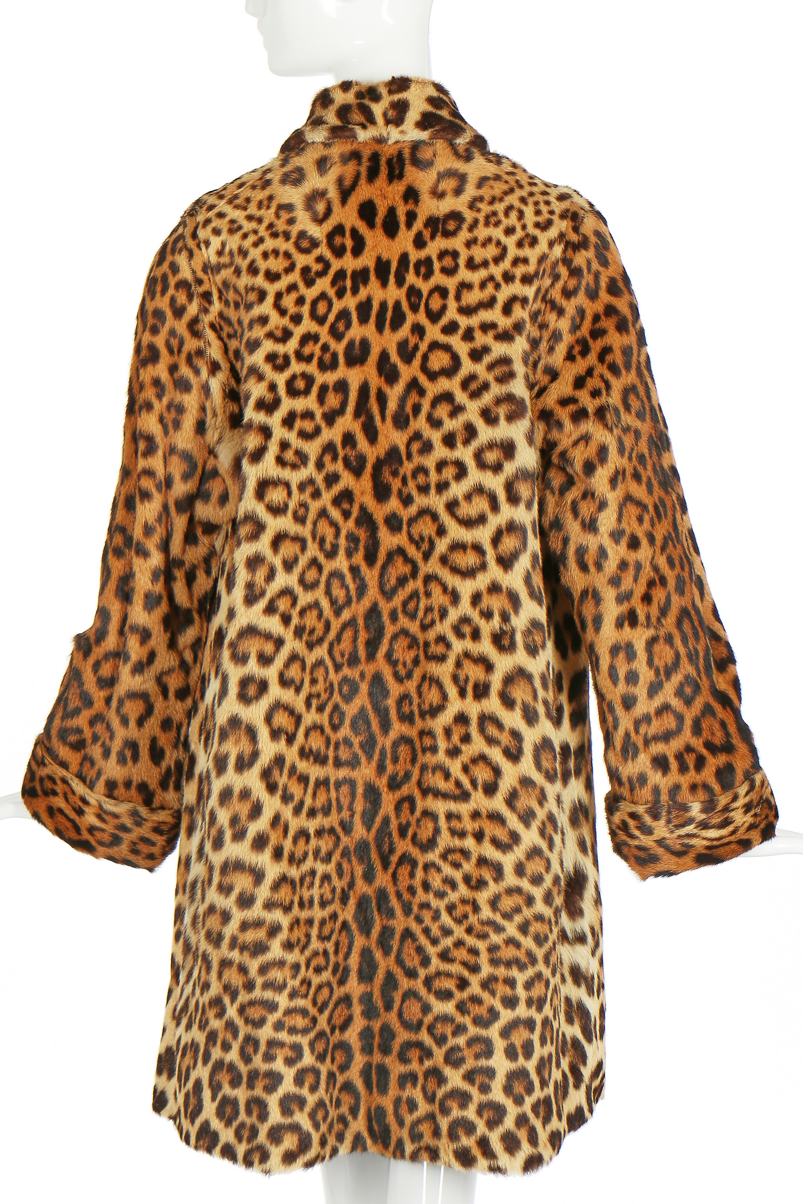 Leopard skin outlet coats