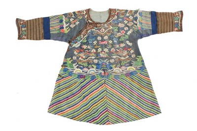 Lot 374 - A boy's Kesi dragon robe, Chinese, late 19th...