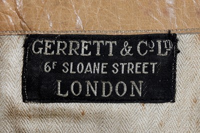 Lot 17 - A pair of Edward Garett & Co. two-tone leather and suede lace-up boots, circa 1900