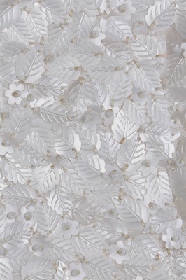 Lot 397 - A Felisa Irigoyen couture pearlised cocktail ensemble, 1968-69