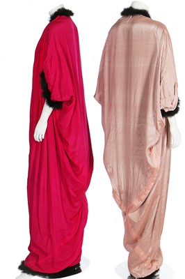 Lot 29 - Five full-length robes of draped cocoon silhouette, circa 1912