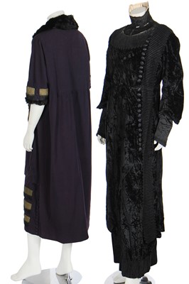 Lot 28 - A large group of mainly black clothing, 1911-1918
