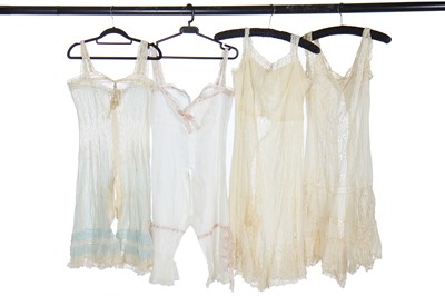 Lot 24 - A group of déshabillé/undress garments and lingerie, circa 1910-12