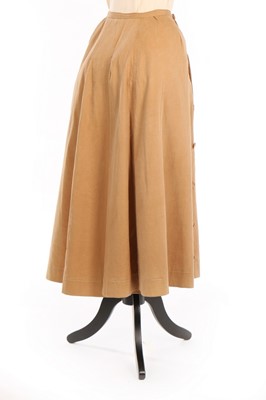 Lot 96 - A rare lady's cycling skirt, circa 1910, of...