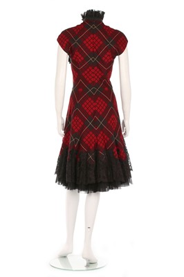 Lot 326 - An Alexander McQueen tartan wool dress,...