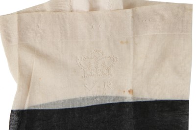 Lot 346 - A pair of Queen Victoria's silk stockings, late 19th century