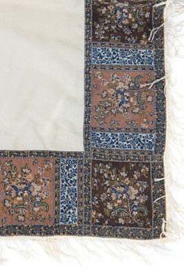 Lot 286 - Two good turnover drawloom shawls,  late 1820s-early 1830s