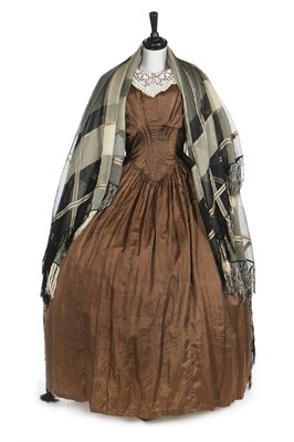 Lot 7 - A group of Victorian clothing, 1850s-1880s