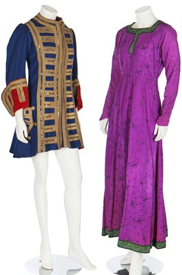 Lot 10 - An interesting group of mainly theatrical costumes, 1880s-1960s