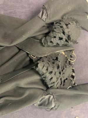 Lot 23 - A group of mainly winter daywear in neutral tones, mainly 1910s