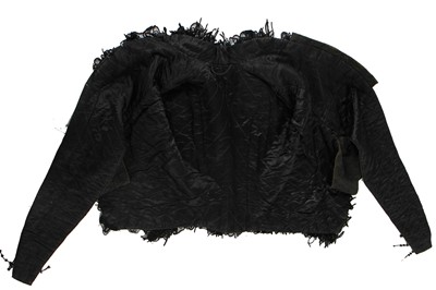 Lot 8 - A good group of black fichus, collars and capelets, 1880s-1890s