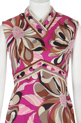 Lot 123 - Two Pucci printed dresses, 1960s-70s