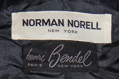 Lot 103 - Four Norman Norell little black dresses, circa 1960