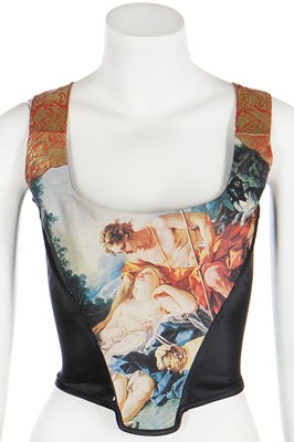 Lot 443 - A good Vivienne Westwood corset, 'Portrait' collection, Autumn-Winter 1990-91