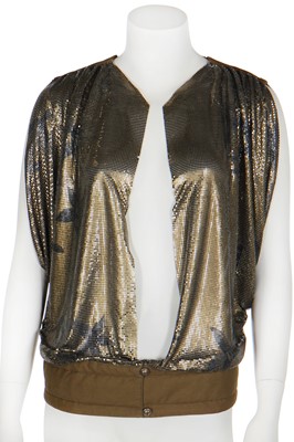 Lot 182 - A Gianni Versace Oroton top, 1980s