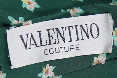 Lot 154 - Two Valentino Garavani couture printed floral ensembles, 1970s