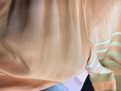 Lot 147 - A Valentino Garavani couture pastel-coloured day ensemble, 1991