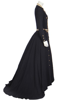 Lot 334 - Chanel couture by Karl Lagerfeld 'L'Imperatrice' crinolined coatdress, Spring-Summer 1984