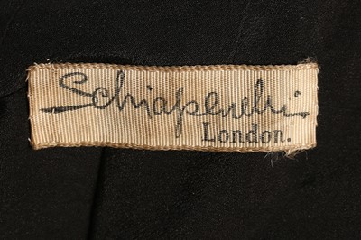 Lot 120 - An Elsa Schiaparelli silver fox fur capelet,...