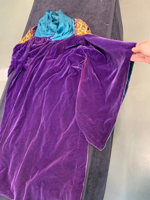 Lot 363 - A rare Paul Poiret couture embroidered Orientalist opera coat, circa 1925