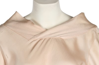 Lot 367 - A Jeanne Lanvin couture pale pink satin evening gown 'Barbarie', Autumn-Winter 1934-35