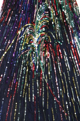 Lot 368 - A Nicole de Paris Inc 'Firework' dress, American, 1945