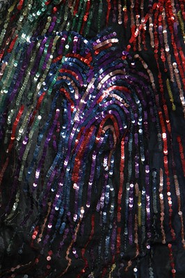 Lot 368 - A Nicole de Paris Inc 'Firework' dress, American, 1945