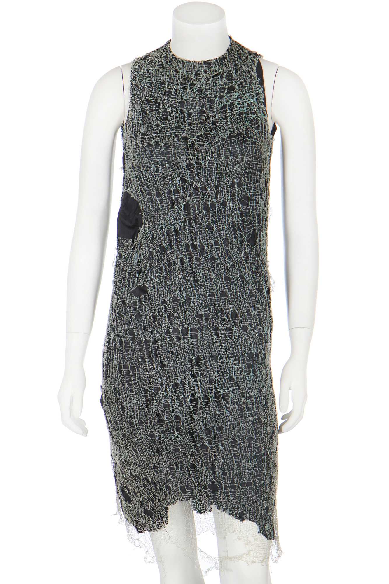 Trape Collection Lot 453 - A rare Alexander McQueen torn cobweb lace