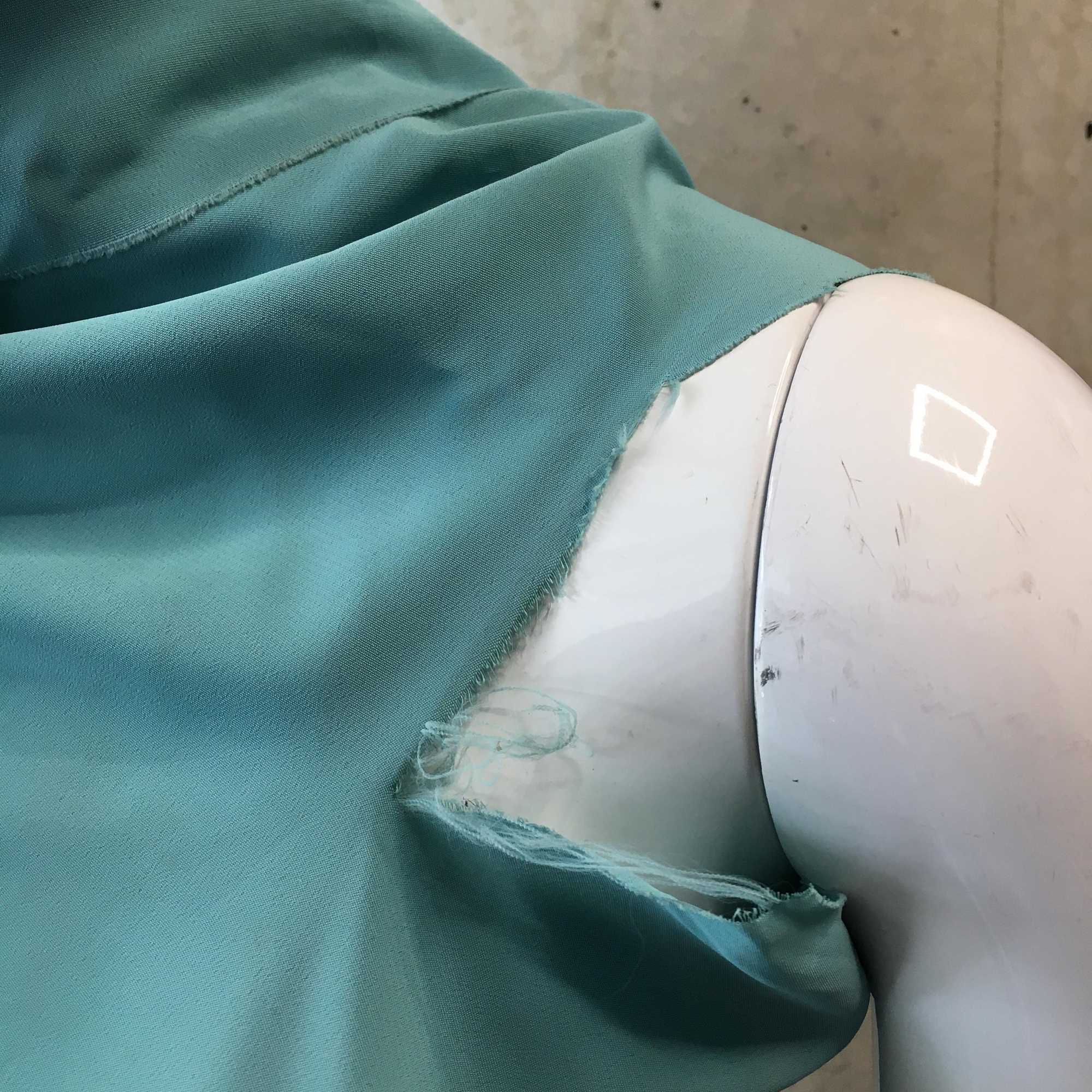 Lot 452 - A rare Alexander McQueen slashed dress,