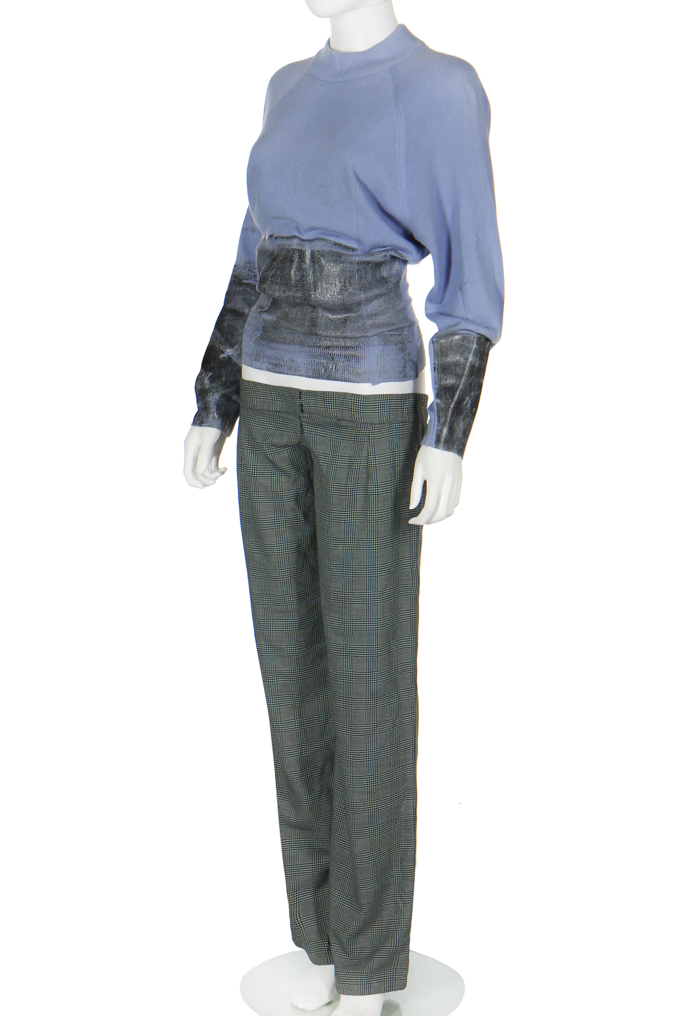 Trape Collection Lot 458 - A rare pair of Alexander McQueen 'bumsters',