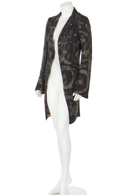 Lot 459 - A rare Alexander McQueen tailcoat, 'Banshee' collection, Autumn-Winter 1994-95