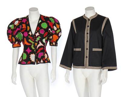 Lot 164 - A group of Yves Saint Laurent summer clothing, mainly 1970s-1980s