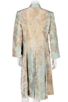 Lot 200 - An Alexander McQueen en grisaille wool-silk blend jacket, 'Joan' collection, Autumn-Winter 1998