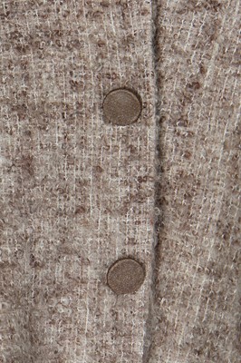 Lot 118 - A Pierre Cardin flared boucle wool jacket, probably late 1960s