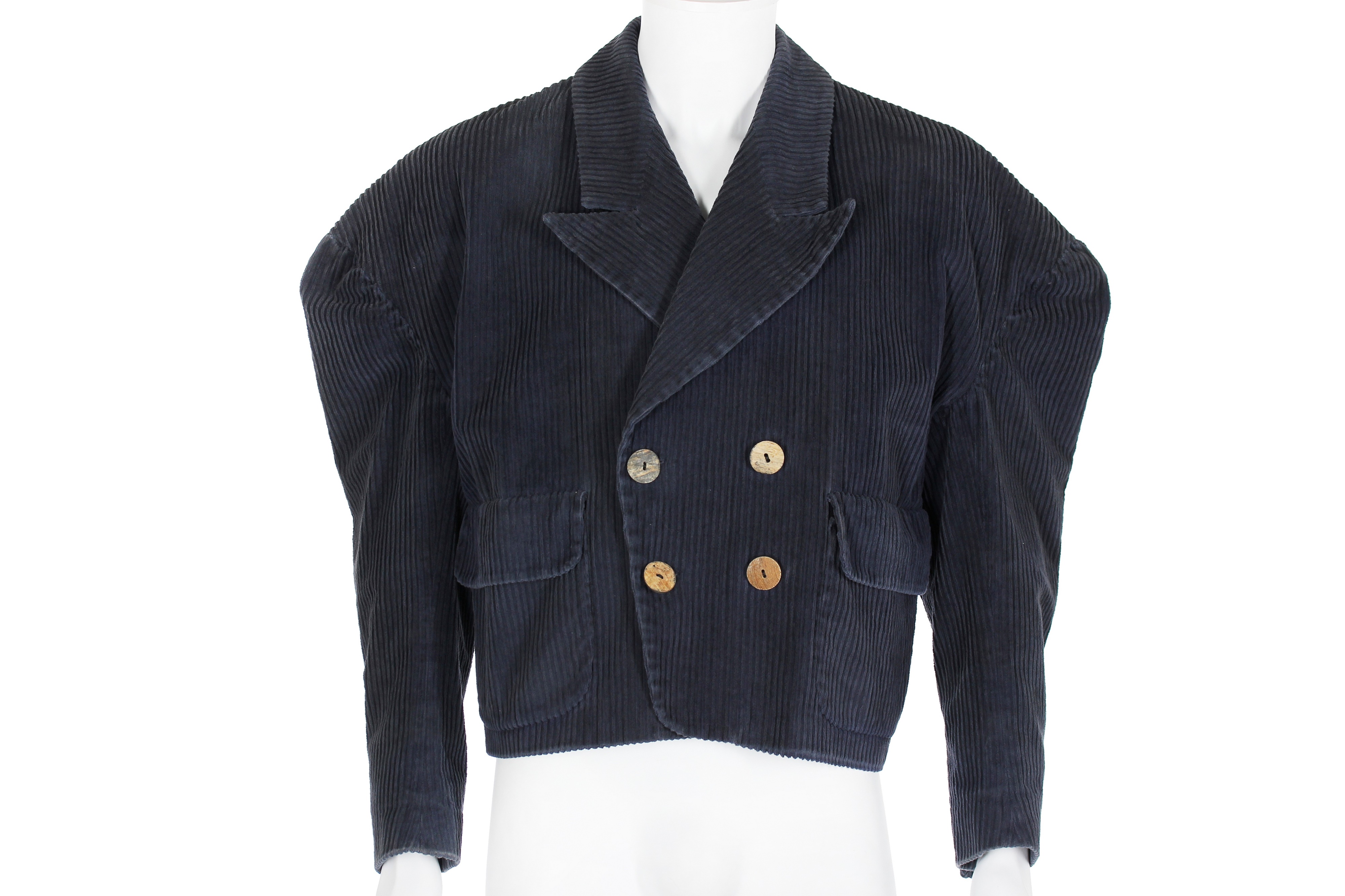 JOHN GALLIANO トラックジャケット 2000s JOHN GALLIANO GAZETTE NEWSPAPER TRUCKER JACKET | ZSC